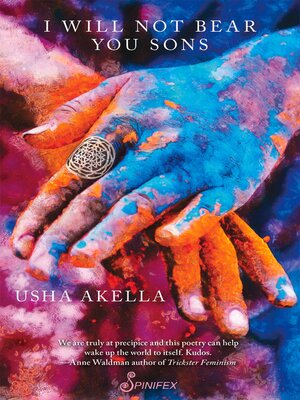 cover image of I Will Not Bear You Sons